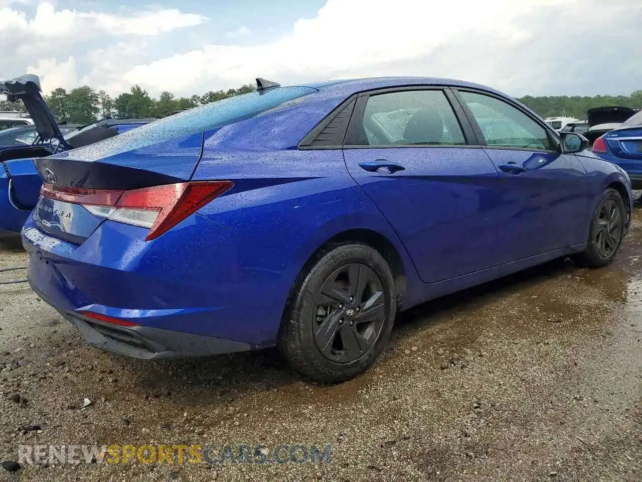 3 Photograph of a damaged car 5NPLM4AG6MH034571 HYUNDAI ELANTRA 2021