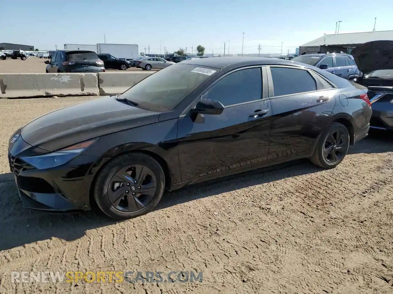 1 Photograph of a damaged car 5NPLM4AG6MH044680 HYUNDAI ELANTRA 2021