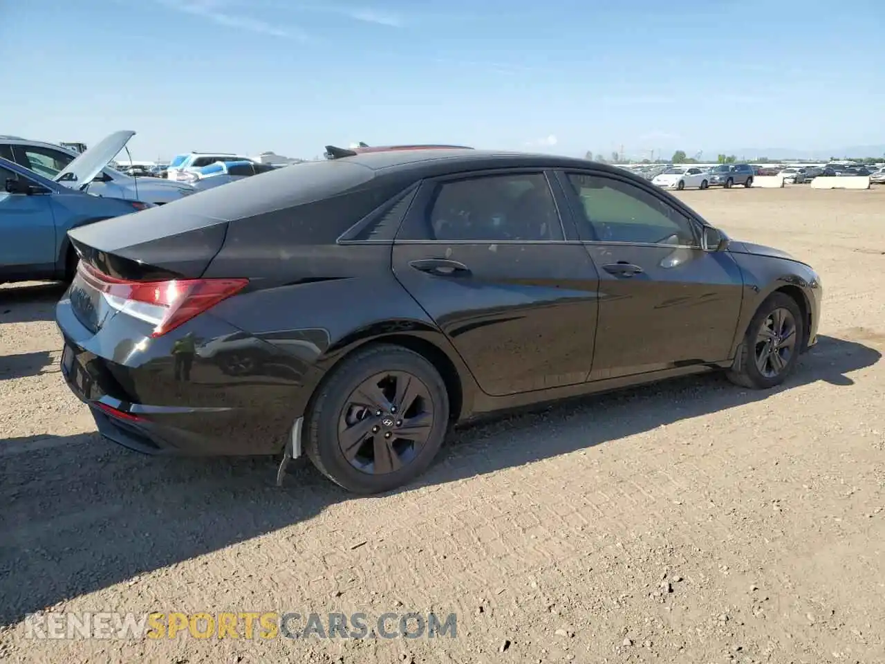 3 Photograph of a damaged car 5NPLM4AG6MH044680 HYUNDAI ELANTRA 2021