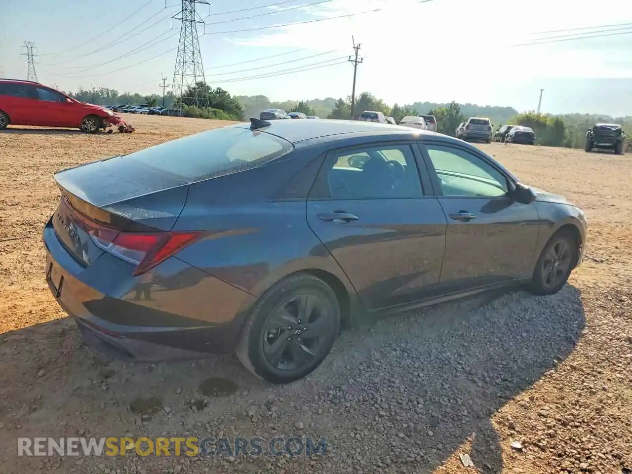 3 Photograph of a damaged car 5NPLM4AG6MH048292 HYUNDAI ELANTRA 2021