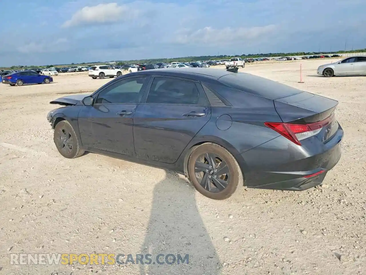 2 Photograph of a damaged car 5NPLM4AG7MH004382 HYUNDAI ELANTRA 2021