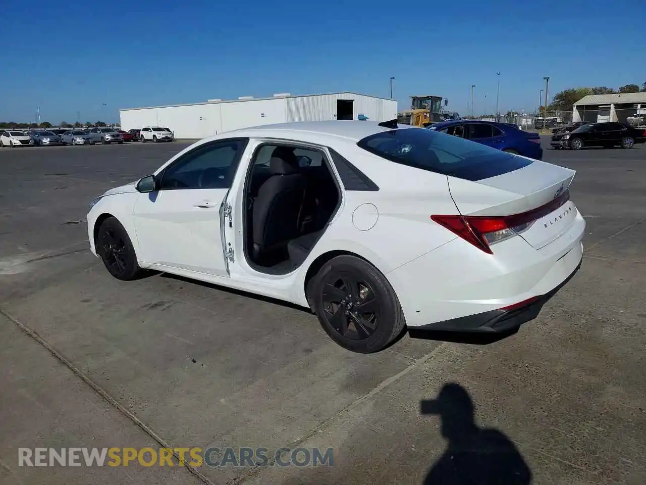 2 Photograph of a damaged car 5NPLM4AG7MH006861 HYUNDAI ELANTRA 2021