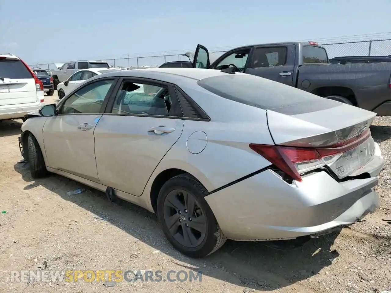 2 Photograph of a damaged car 5NPLM4AG7MH011459 HYUNDAI ELANTRA 2021