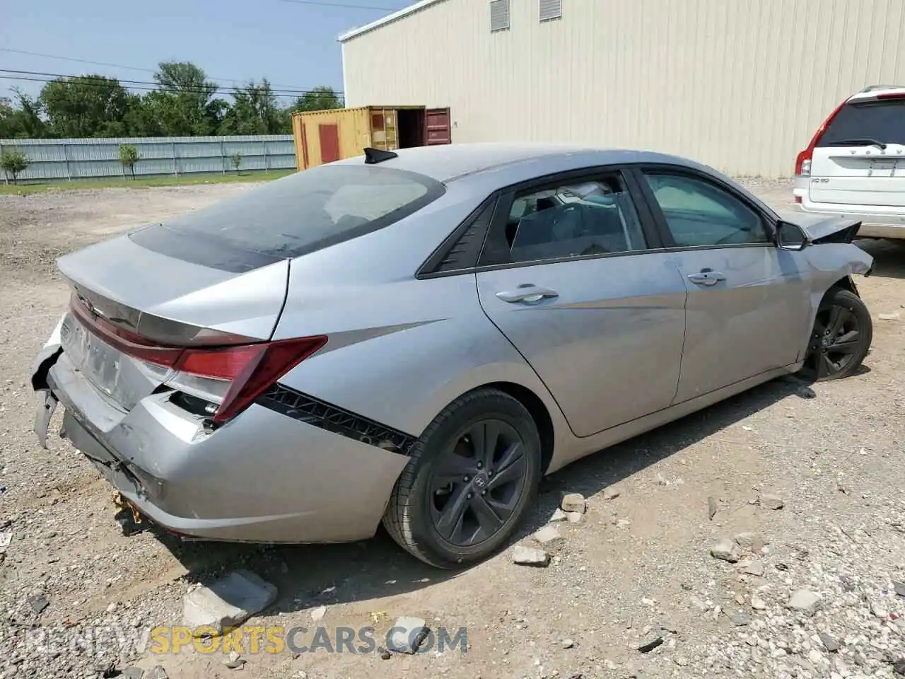 3 Photograph of a damaged car 5NPLM4AG7MH011459 HYUNDAI ELANTRA 2021