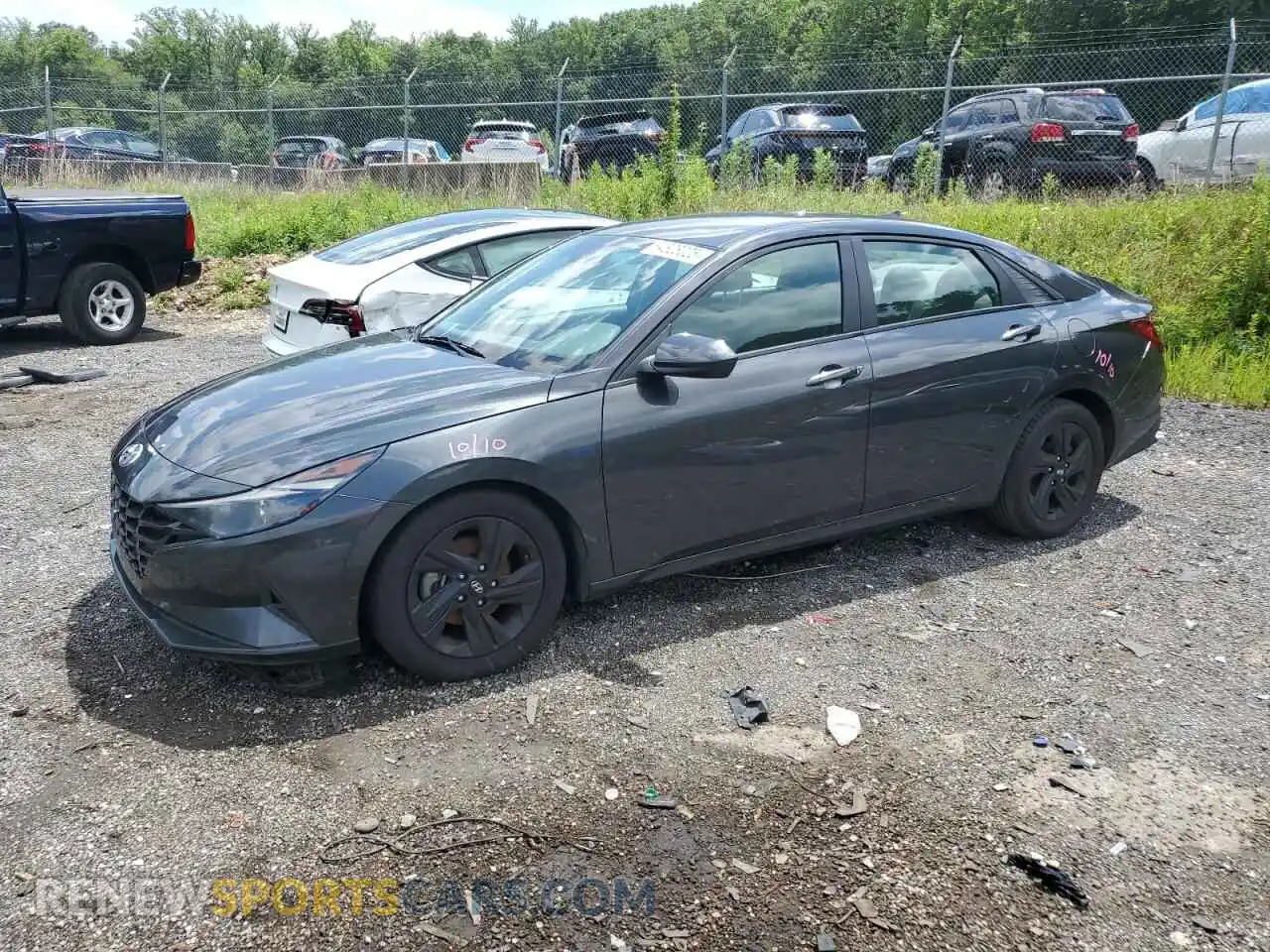 1 Фотография поврежденного автомобиля 5NPLM4AG7MH012790 HYUNDAI ELANTRA 2021