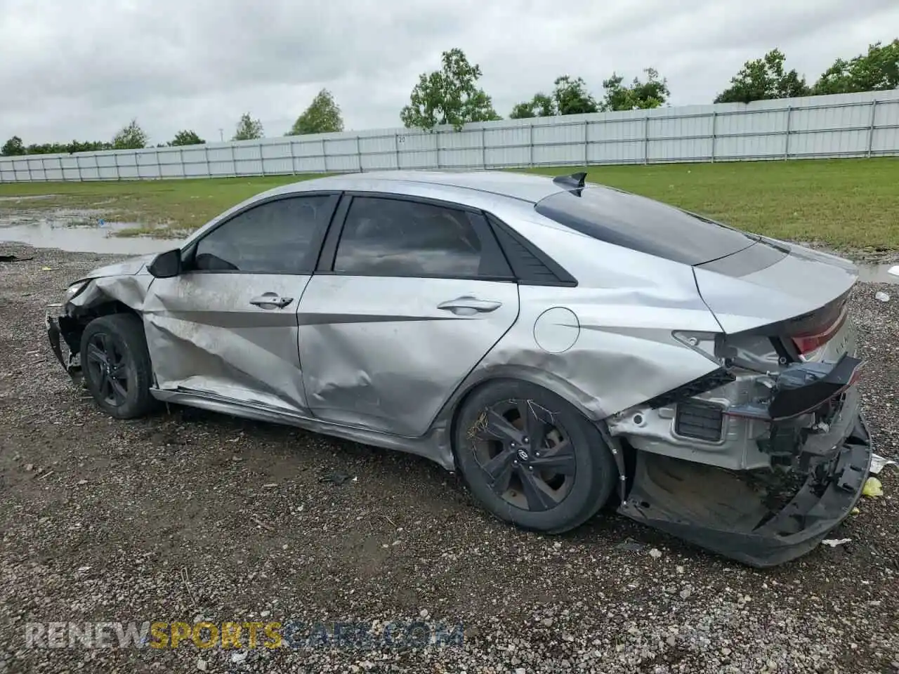 2 Photograph of a damaged car 5NPLM4AG7MH018878 HYUNDAI ELANTRA 2021