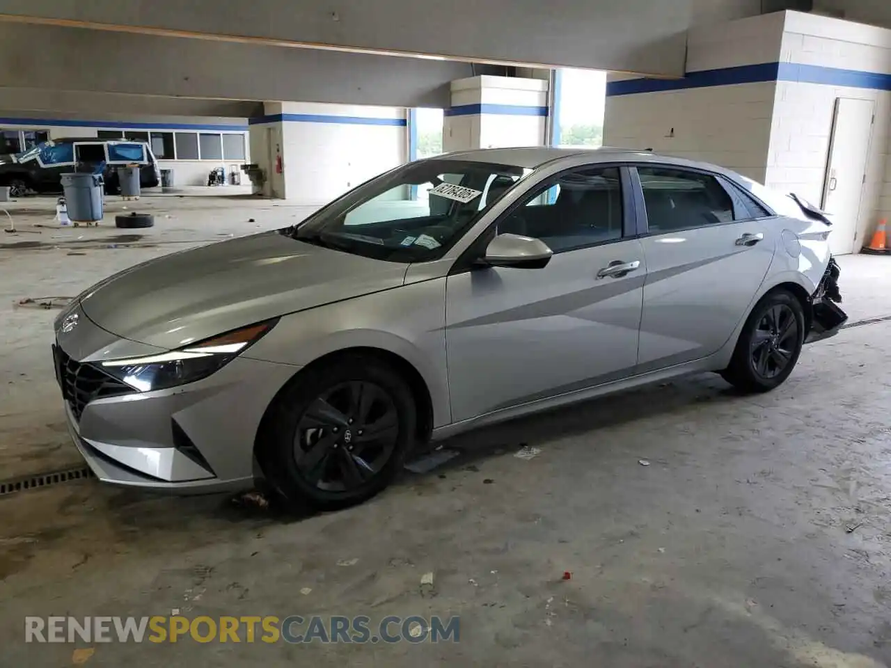 1 Photograph of a damaged car 5NPLM4AG7MH023918 HYUNDAI ELANTRA 2021