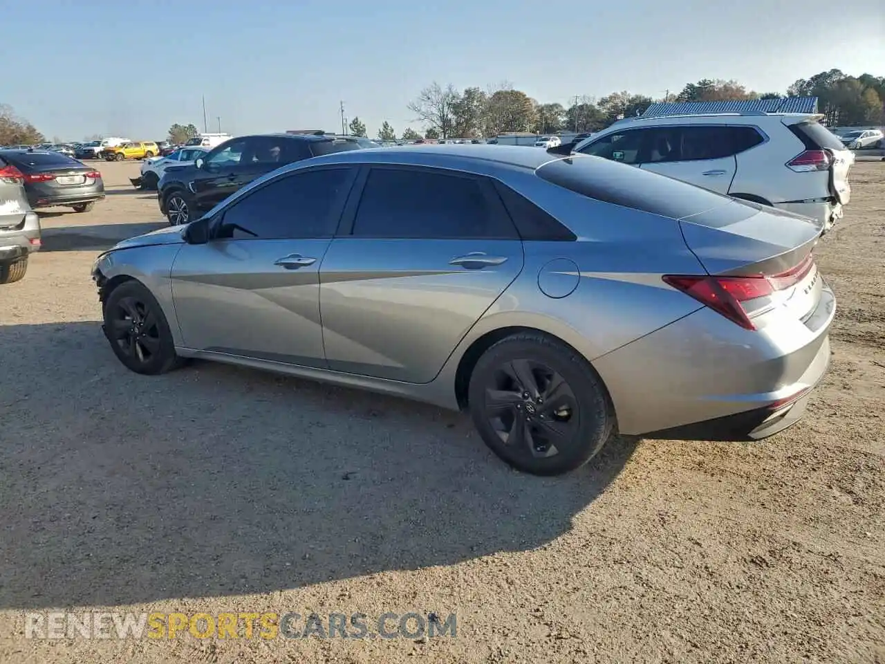 2 Photograph of a damaged car 5NPLM4AG7MH029976 HYUNDAI ELANTRA 2021