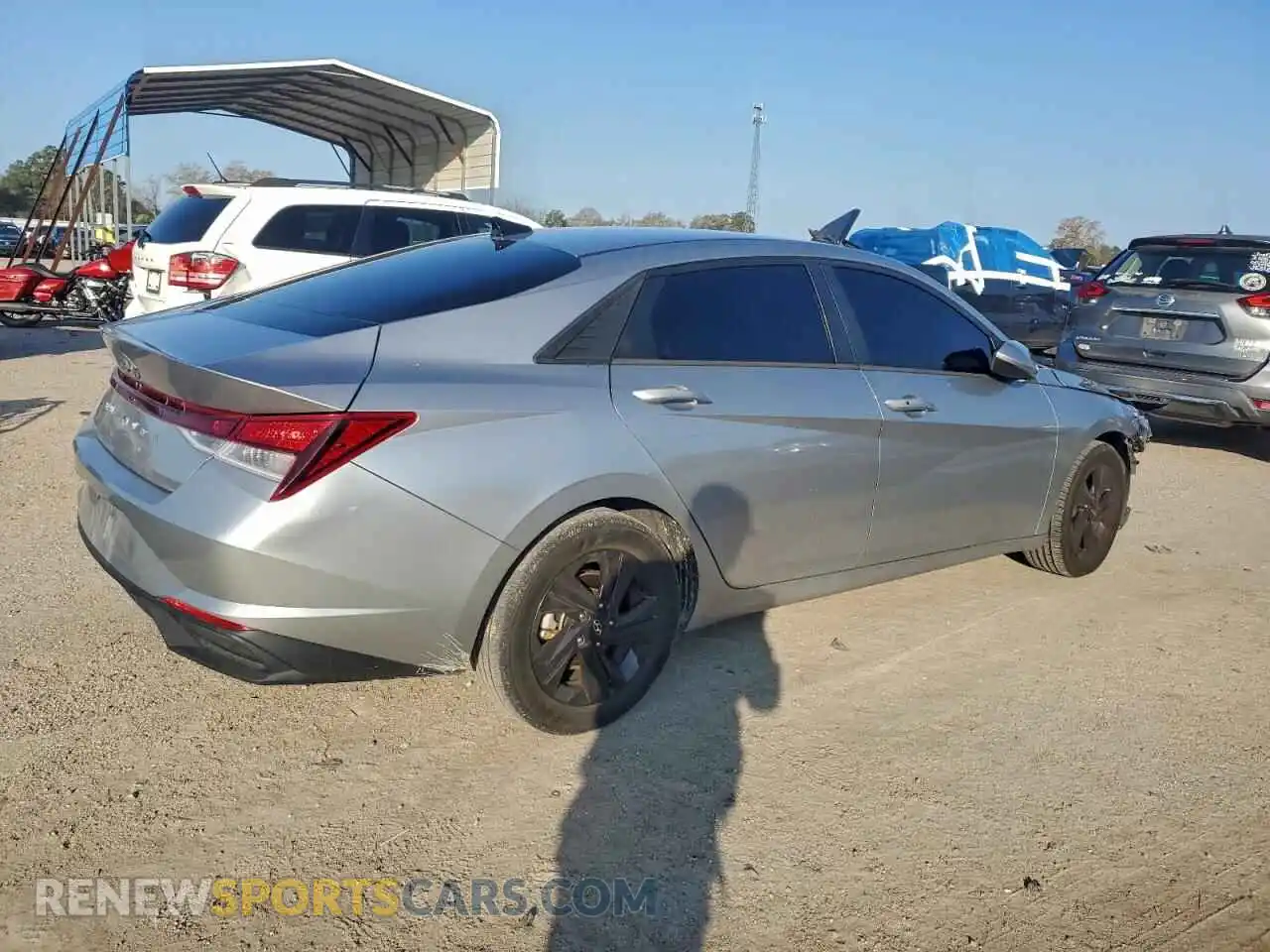 3 Photograph of a damaged car 5NPLM4AG7MH029976 HYUNDAI ELANTRA 2021