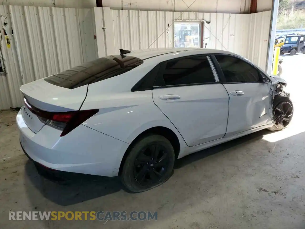 3 fotografías del automóvil dañado 5NPLM4AG7MH037334 HYUNDAI ELANTRA 2021