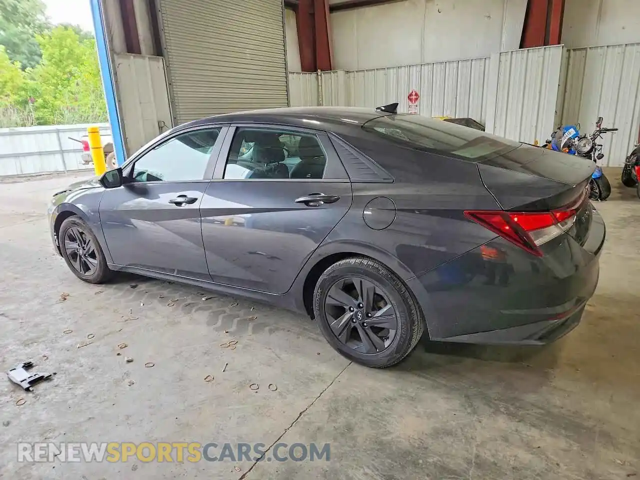 2 Photograph of a damaged car 5NPLM4AG7MH044784 HYUNDAI ELANTRA 2021