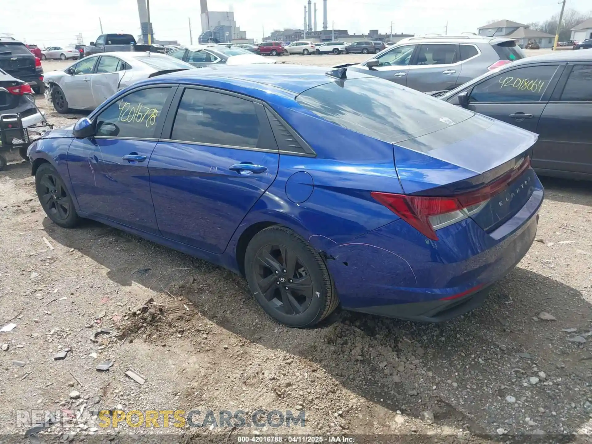 3 Photograph of a damaged car 5NPLM4AG7MH045336 HYUNDAI ELANTRA 2021