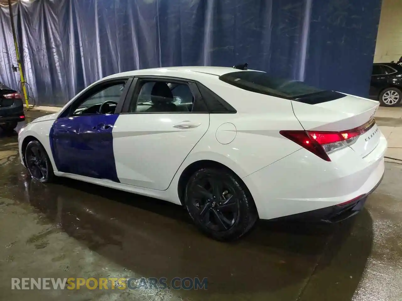 2 Photograph of a damaged car 5NPLM4AG7MH045806 HYUNDAI ELANTRA 2021