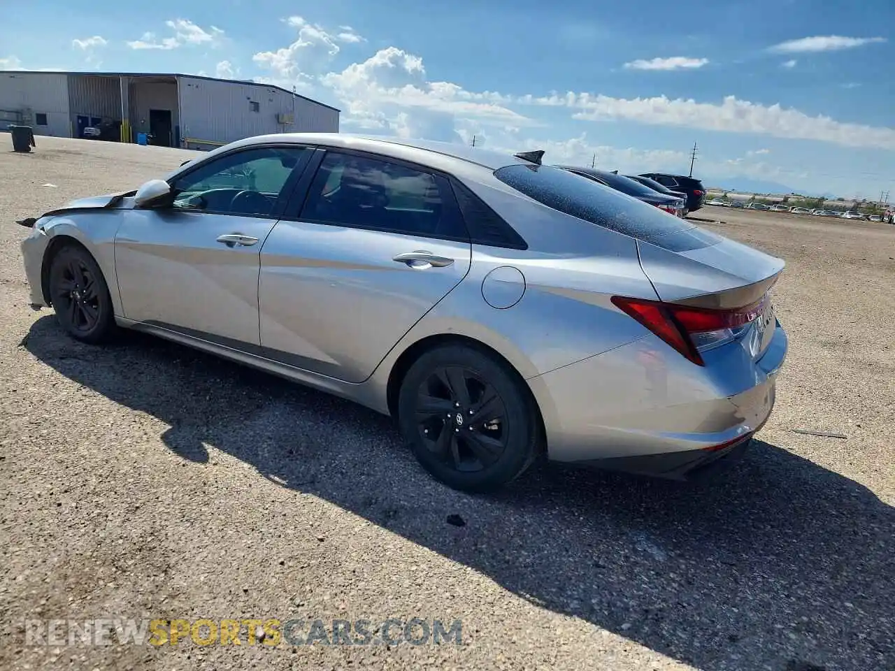 2 Photograph of a damaged car 5NPLM4AG7MH048303 HYUNDAI ELANTRA 2021