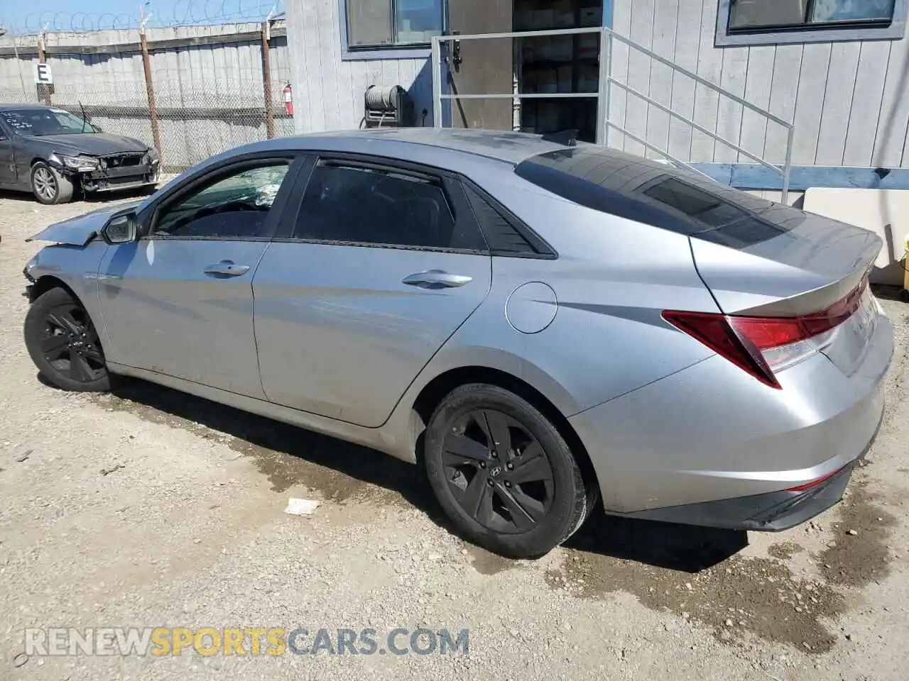 2 fotografías del automóvil dañado 5NPLM4AG7MH052240 HYUNDAI ELANTRA 2021