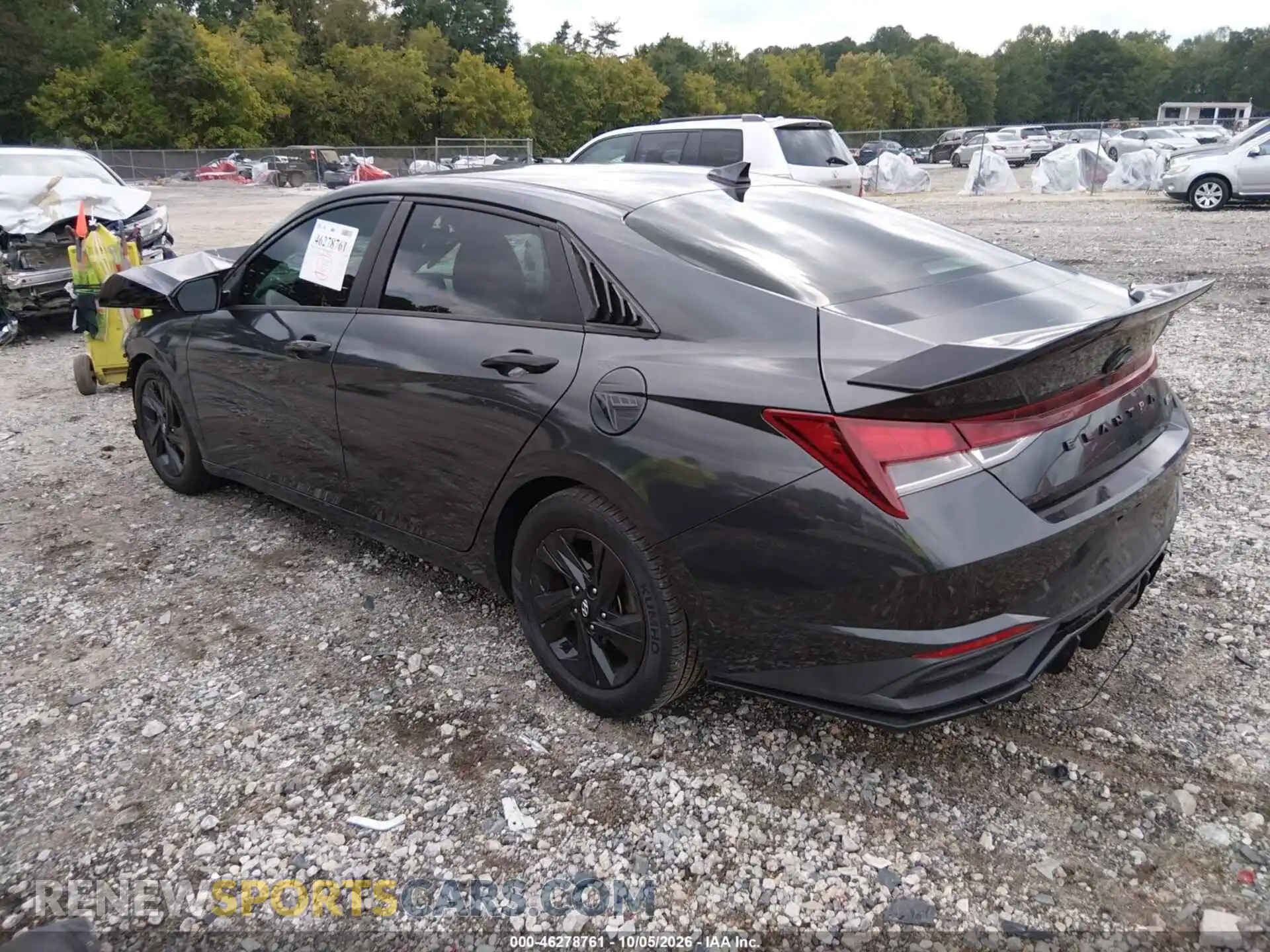 3 Photograph of a damaged car 5NPLM4AG7MH052495 HYUNDAI ELANTRA 2021
