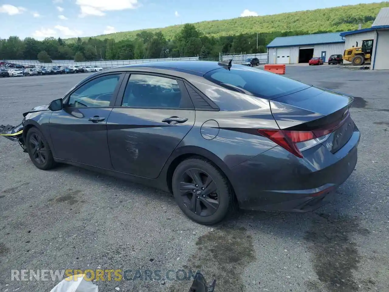 2 Photograph of a damaged car 5NPLM4AG8MH000938 HYUNDAI ELANTRA 2021