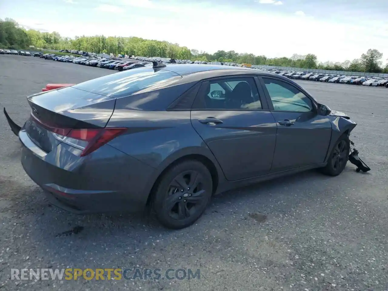 3 Photograph of a damaged car 5NPLM4AG8MH000938 HYUNDAI ELANTRA 2021