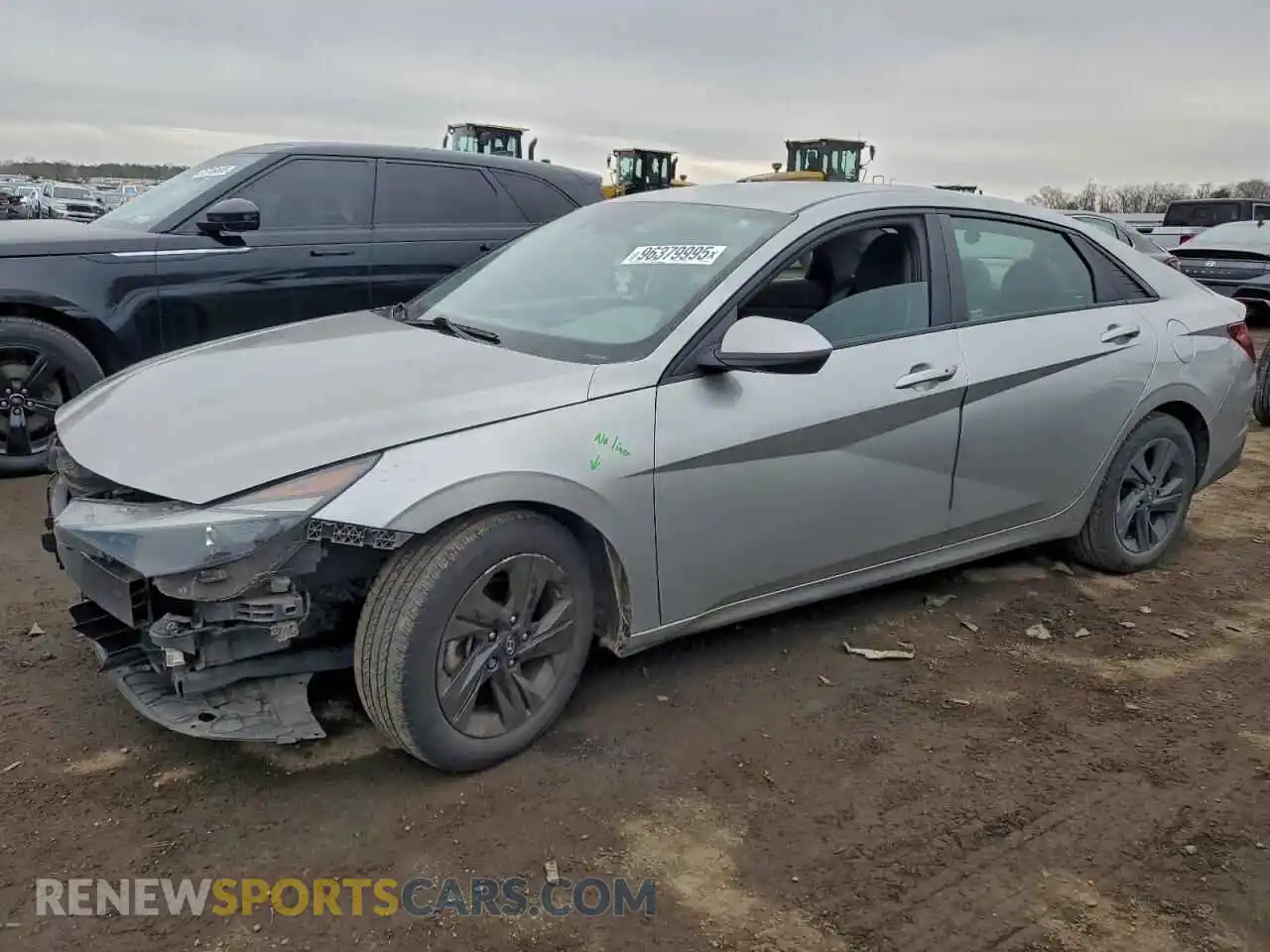 1 Photograph of a damaged car 5NPLM4AG8MH001426 HYUNDAI ELANTRA 2021