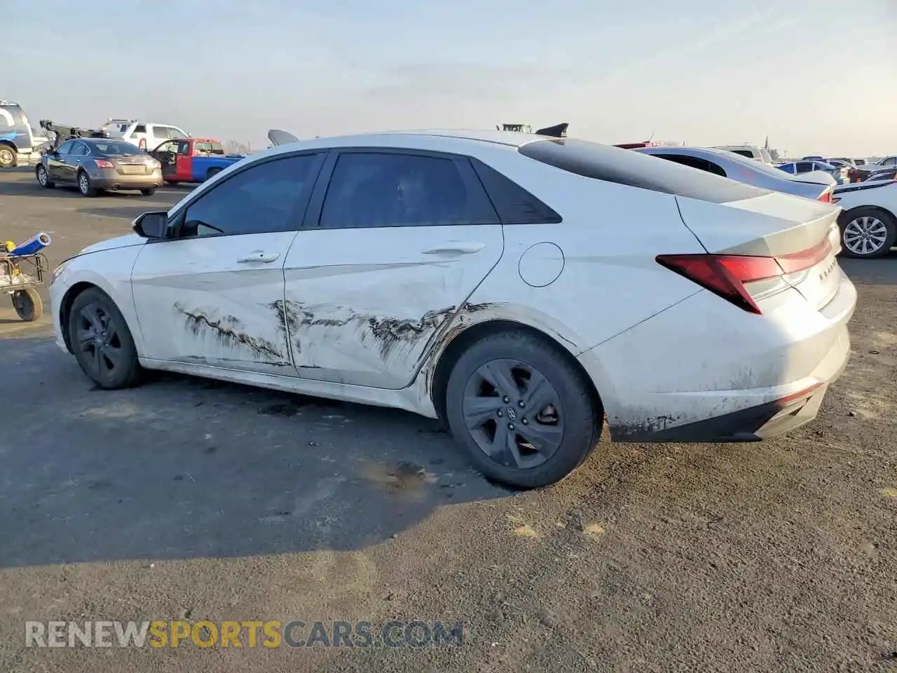 2 Photograph of a damaged car 5NPLM4AG8MH007372 HYUNDAI ELANTRA 2021