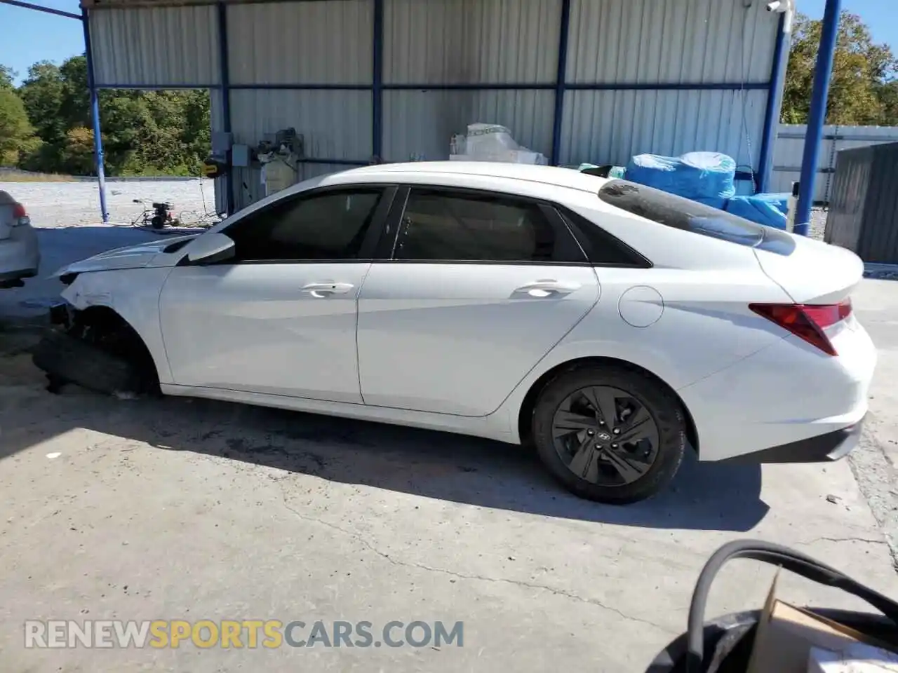 2 Photograph of a damaged car 5NPLM4AG8MH009462 HYUNDAI ELANTRA 2021
