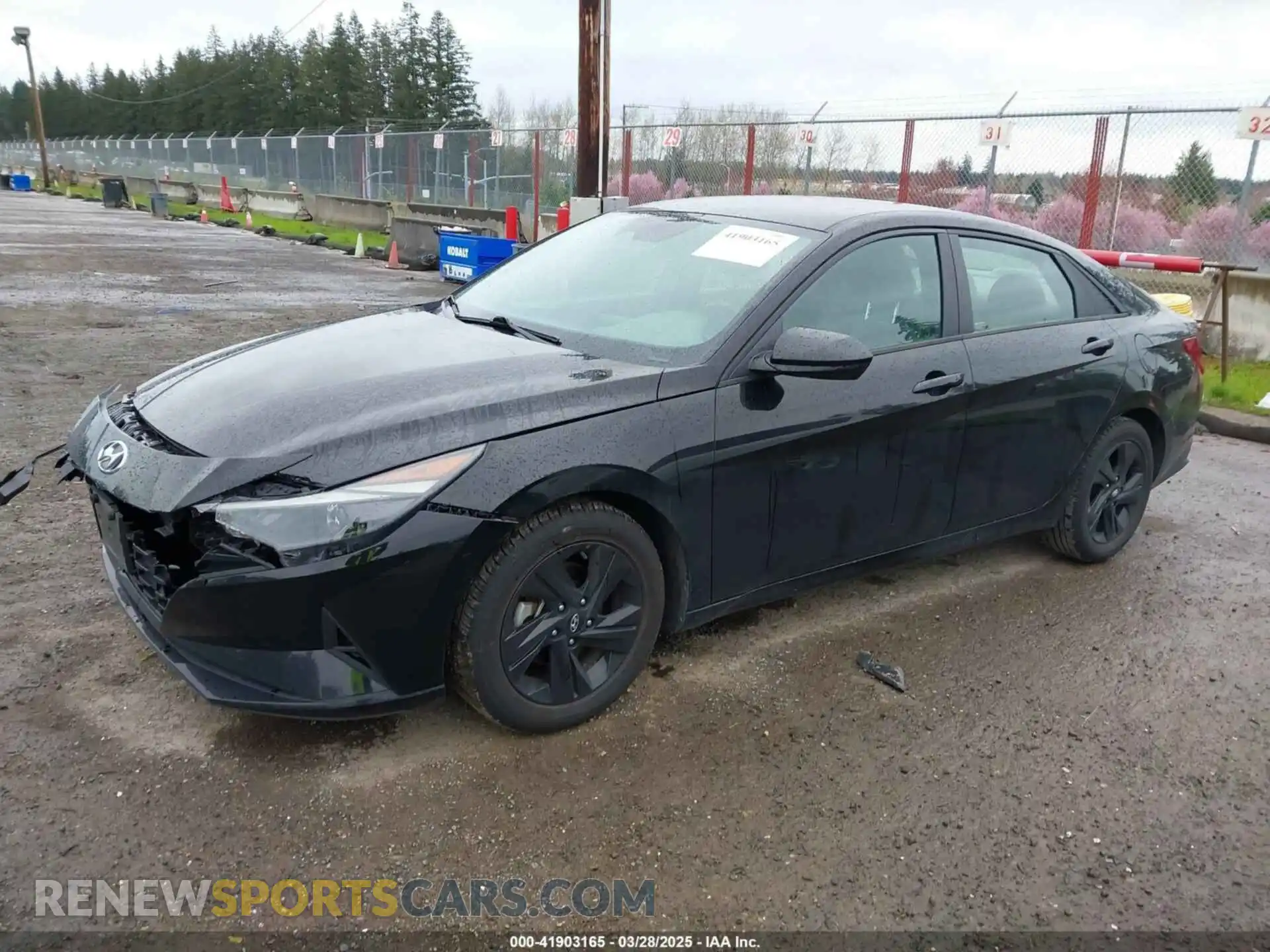 2 Photograph of a damaged car 5NPLM4AG8MH012233 HYUNDAI ELANTRA 2021