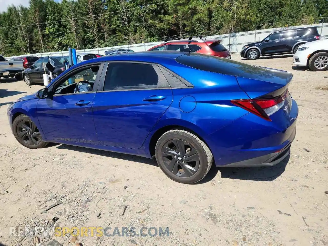 2 Photograph of a damaged car 5NPLM4AG8MH041361 HYUNDAI ELANTRA 2021