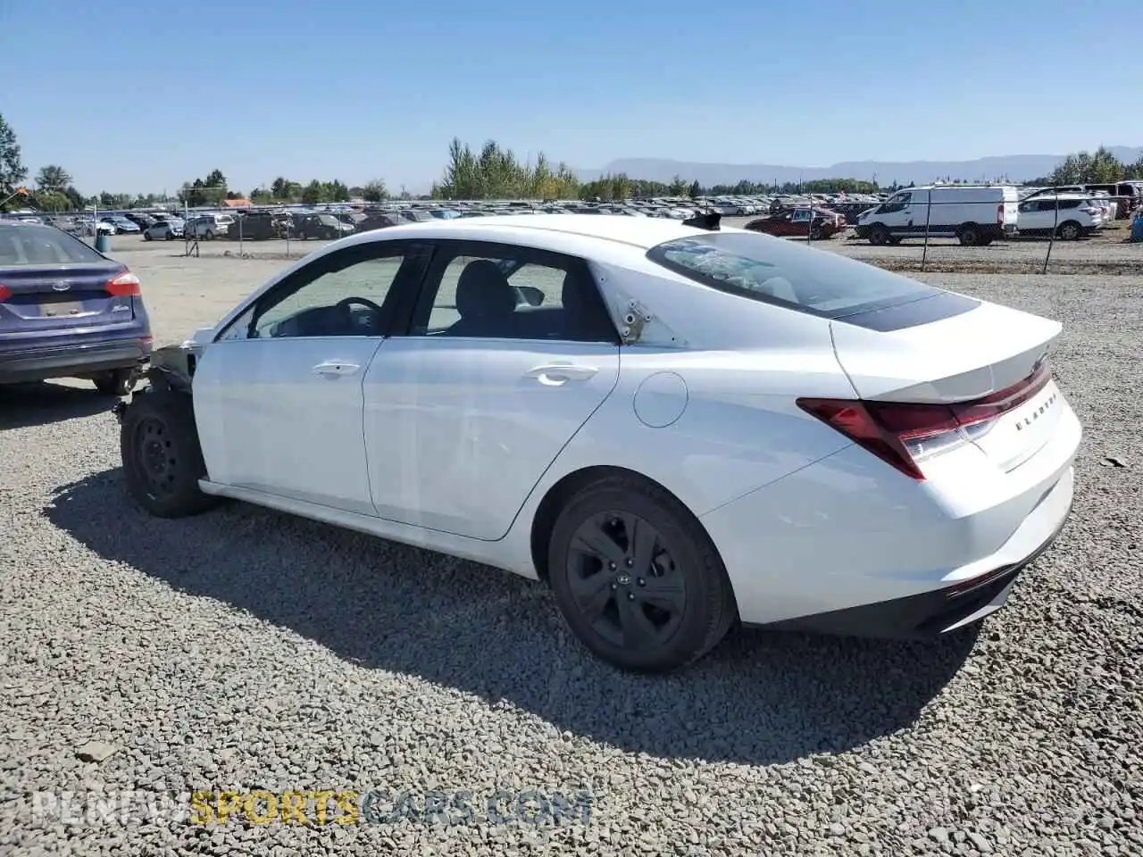 2 Photograph of a damaged car 5NPLM4AG9MH000737 HYUNDAI ELANTRA 2021