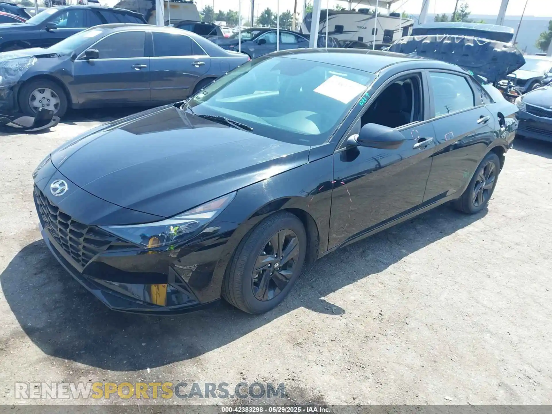 2 Photograph of a damaged car 5NPLM4AG9MH001399 HYUNDAI ELANTRA 2021