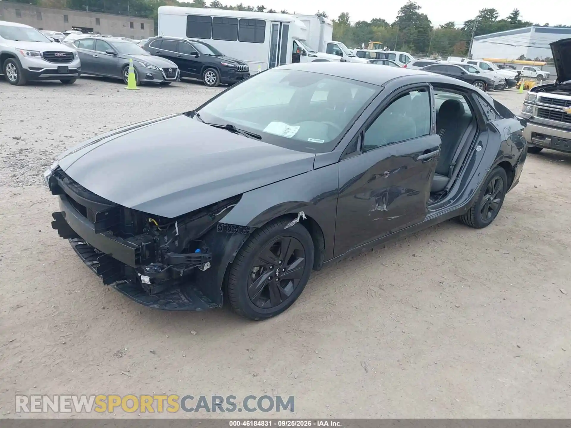 2 Photograph of a damaged car 5NPLM4AG9MH002567 HYUNDAI ELANTRA 2021