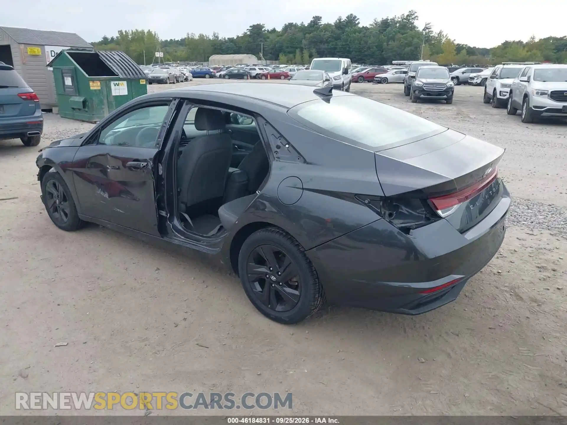 3 Photograph of a damaged car 5NPLM4AG9MH002567 HYUNDAI ELANTRA 2021