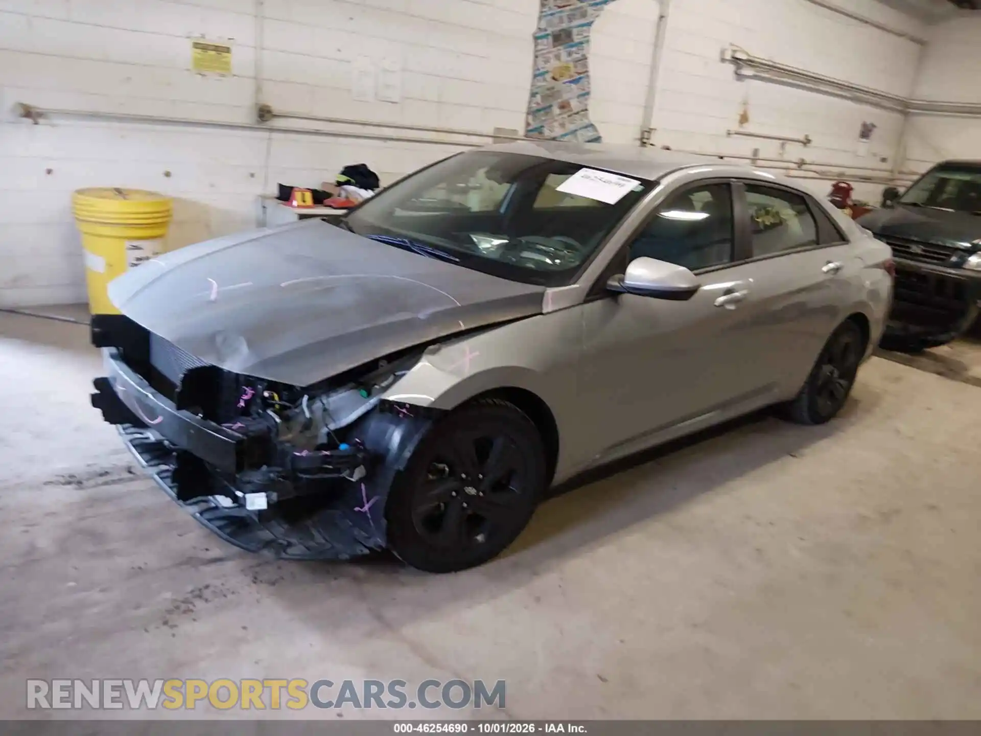 2 Photograph of a damaged car 5NPLM4AG9MH011270 HYUNDAI ELANTRA 2021