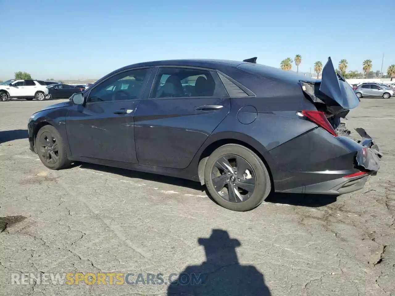 2 fotografías del automóvil dañado 5NPLM4AG9MH012094 HYUNDAI ELANTRA 2021