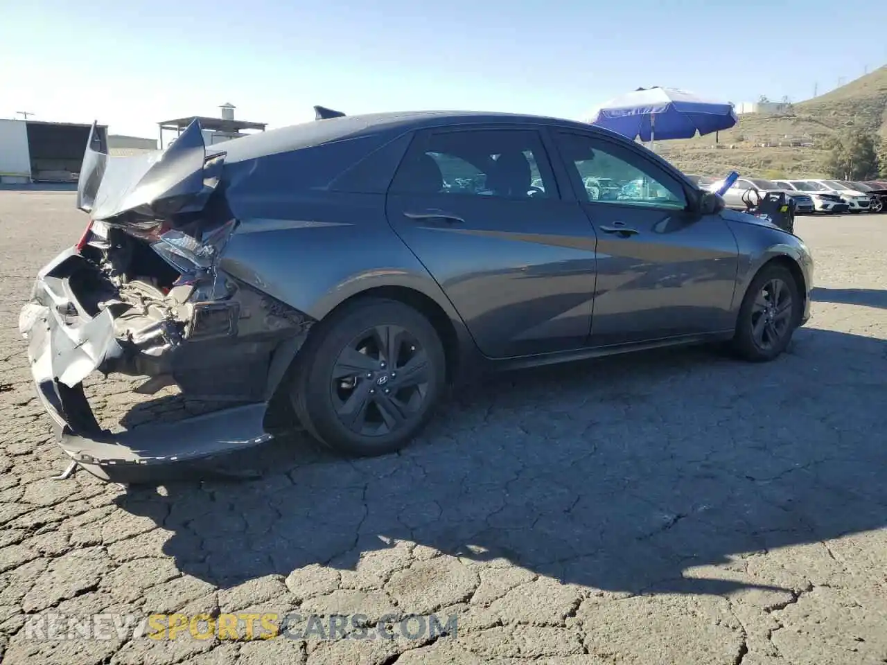 3 fotografías del automóvil dañado 5NPLM4AG9MH012094 HYUNDAI ELANTRA 2021