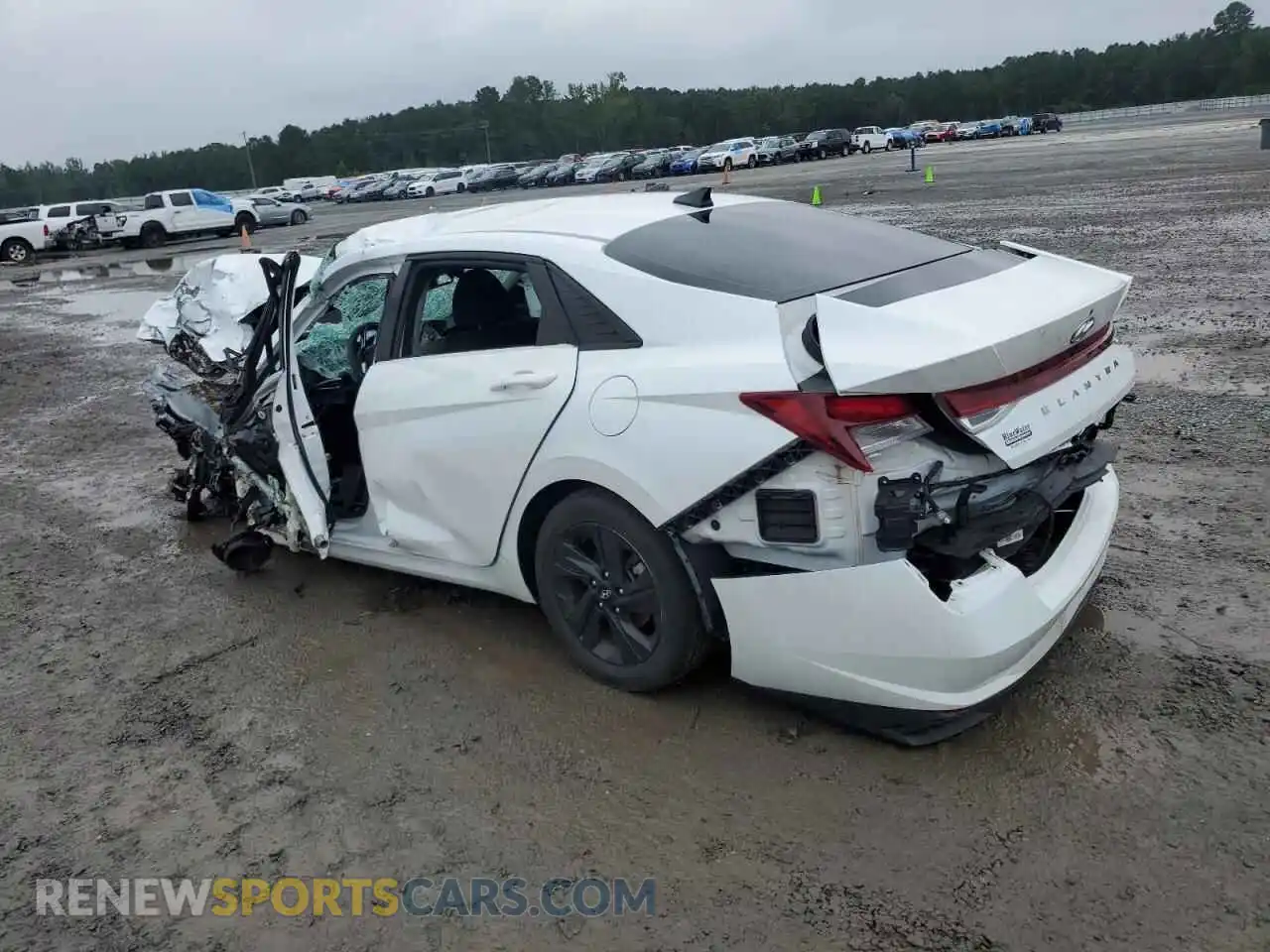 2 Photograph of a damaged car 5NPLM4AG9MH022110 HYUNDAI ELANTRA 2021