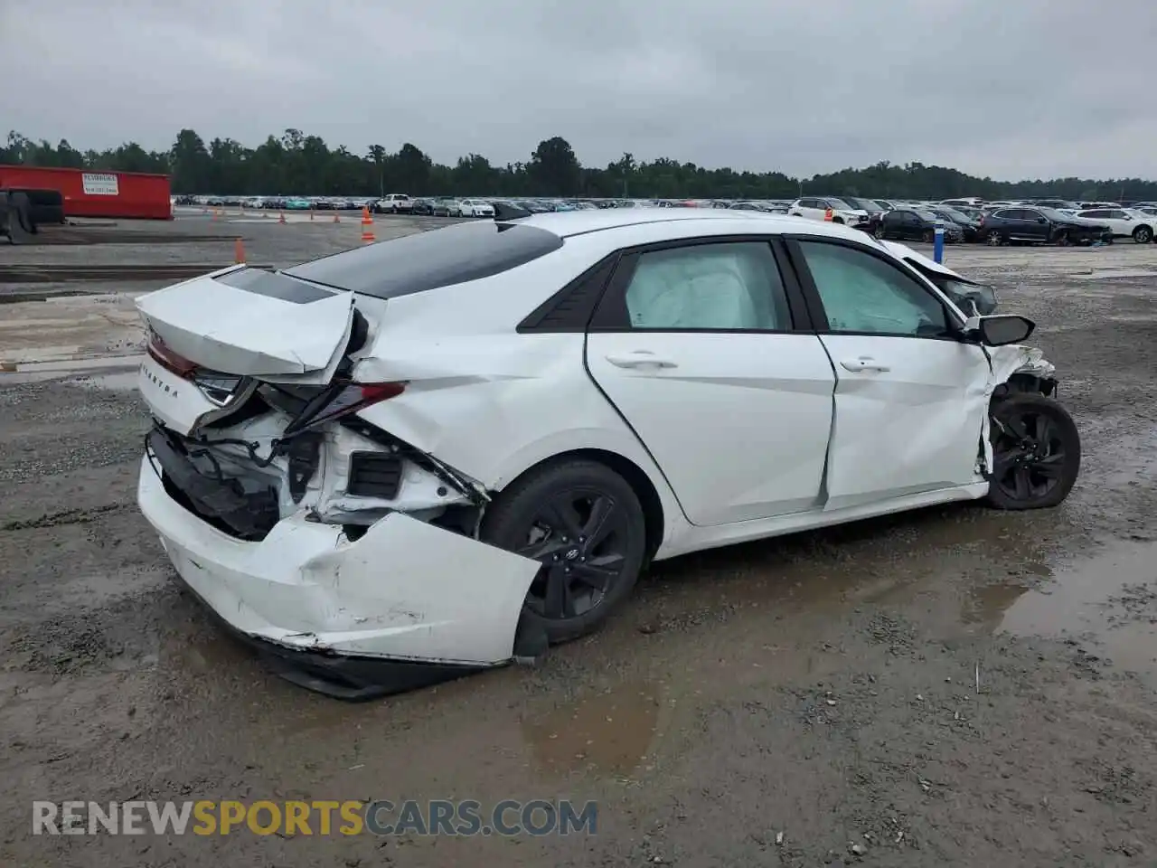 3 Photograph of a damaged car 5NPLM4AG9MH022110 HYUNDAI ELANTRA 2021