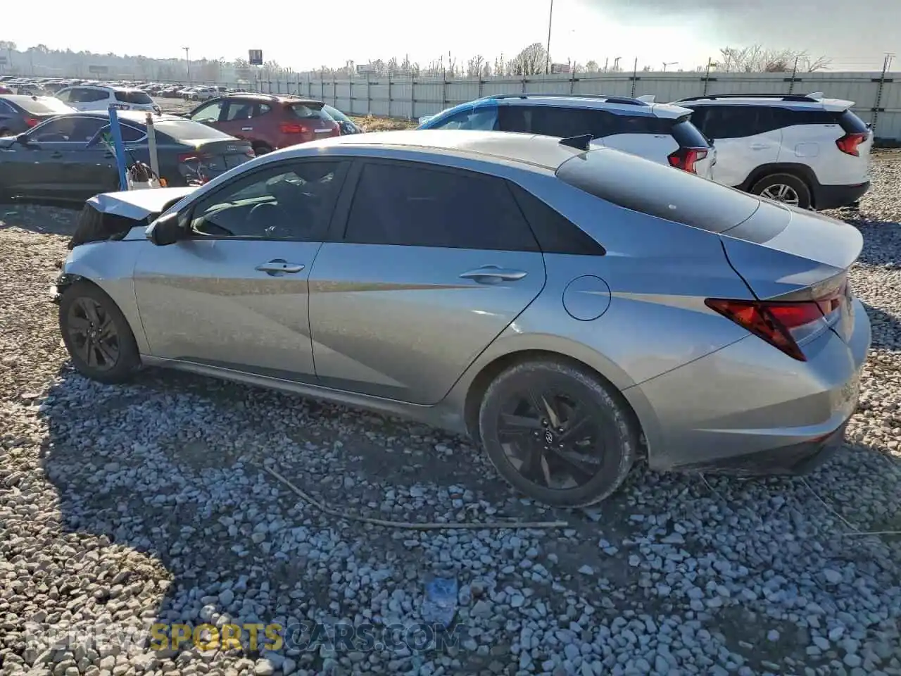 2 Photograph of a damaged car 5NPLM4AG9MH024326 HYUNDAI ELANTRA 2021