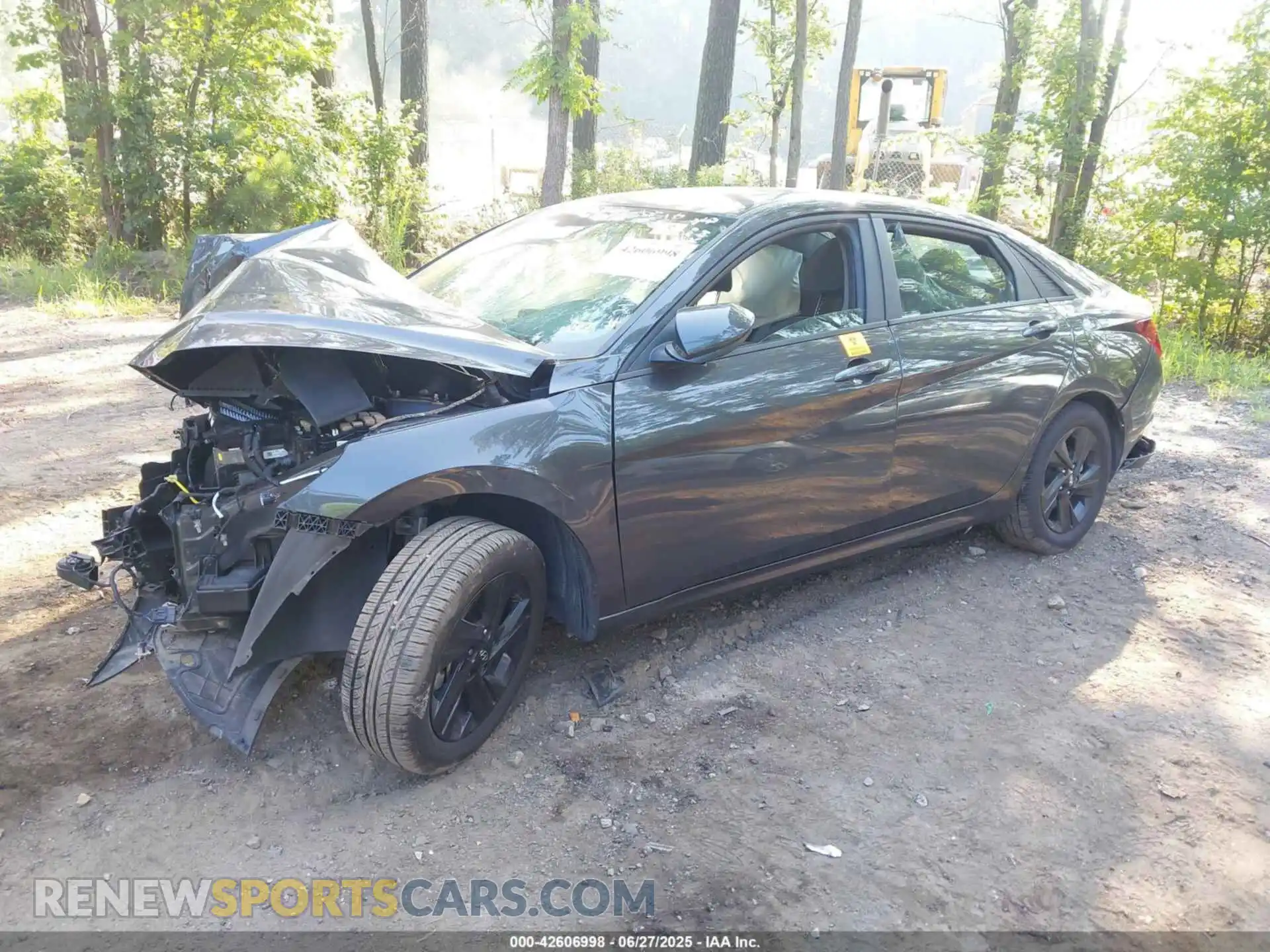 2 Photograph of a damaged car 5NPLM4AG9MH041188 HYUNDAI ELANTRA 2021