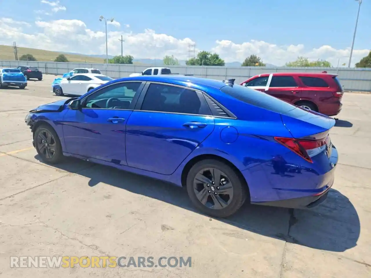 2 Photograph of a damaged car 5NPLM4AGXMH000441 HYUNDAI ELANTRA 2021
