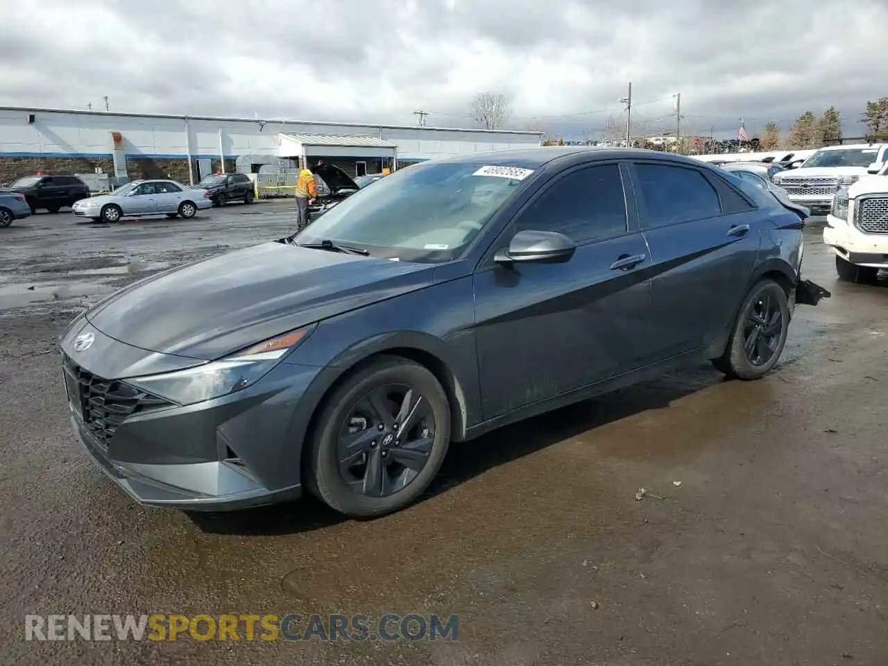 1 Photograph of a damaged car 5NPLM4AGXMH003520 HYUNDAI ELANTRA 2021
