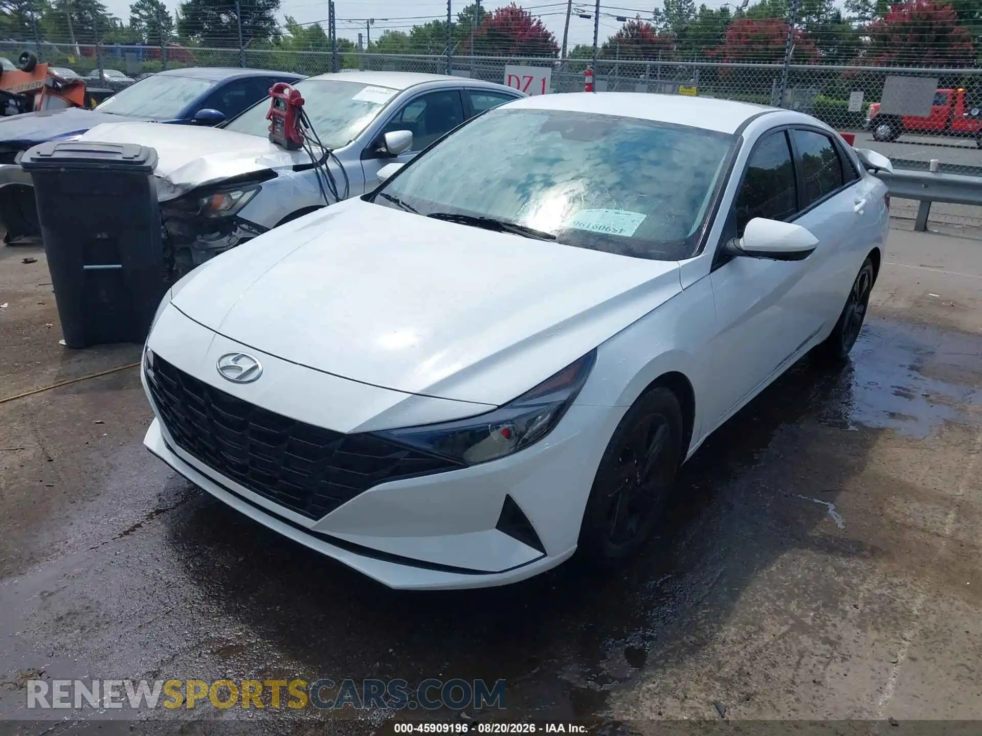 2 Photograph of a damaged car 5NPLM4AGXMH008149 HYUNDAI ELANTRA 2021