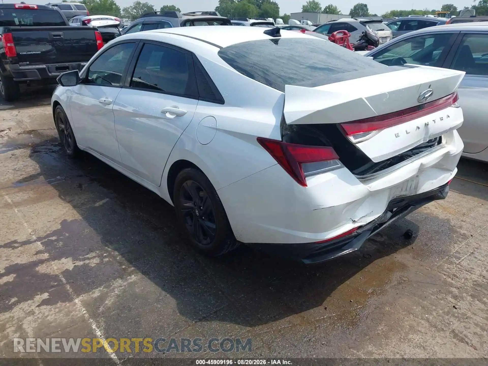 3 Photograph of a damaged car 5NPLM4AGXMH008149 HYUNDAI ELANTRA 2021