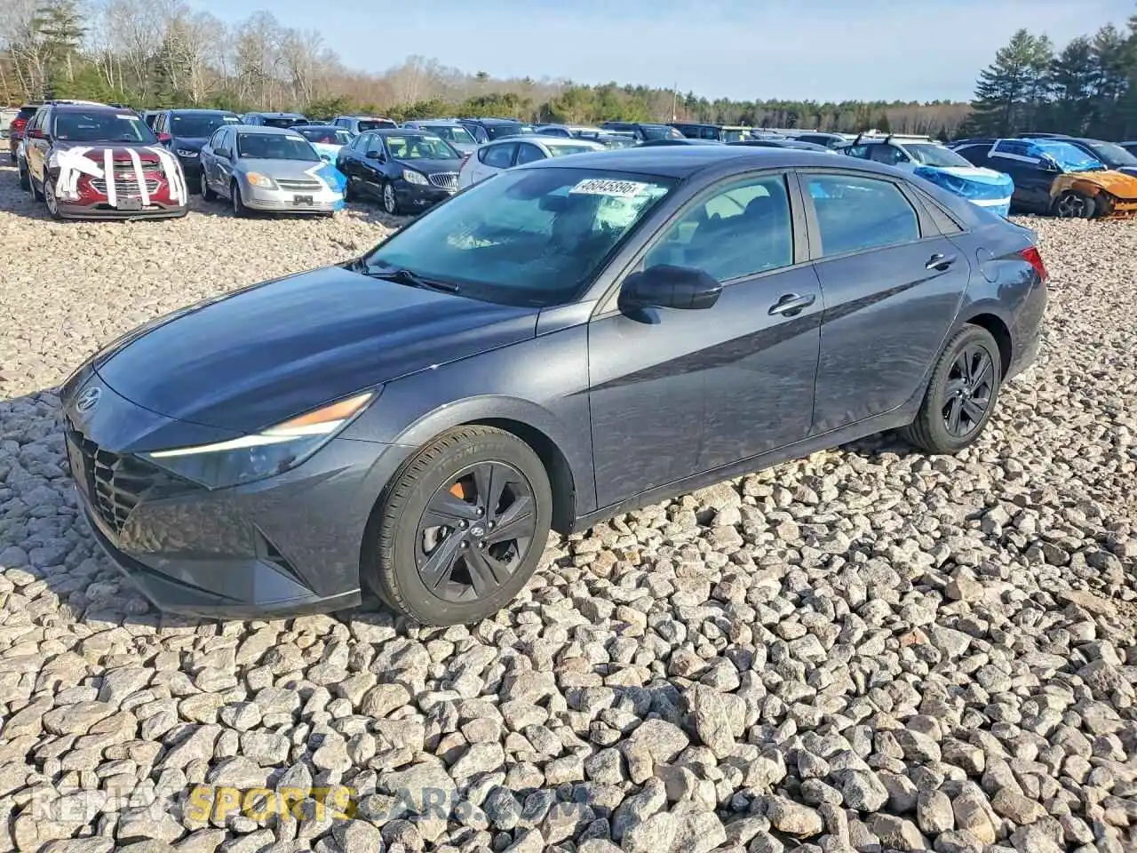 1 Photograph of a damaged car 5NPLM4AGXMH008216 HYUNDAI ELANTRA 2021