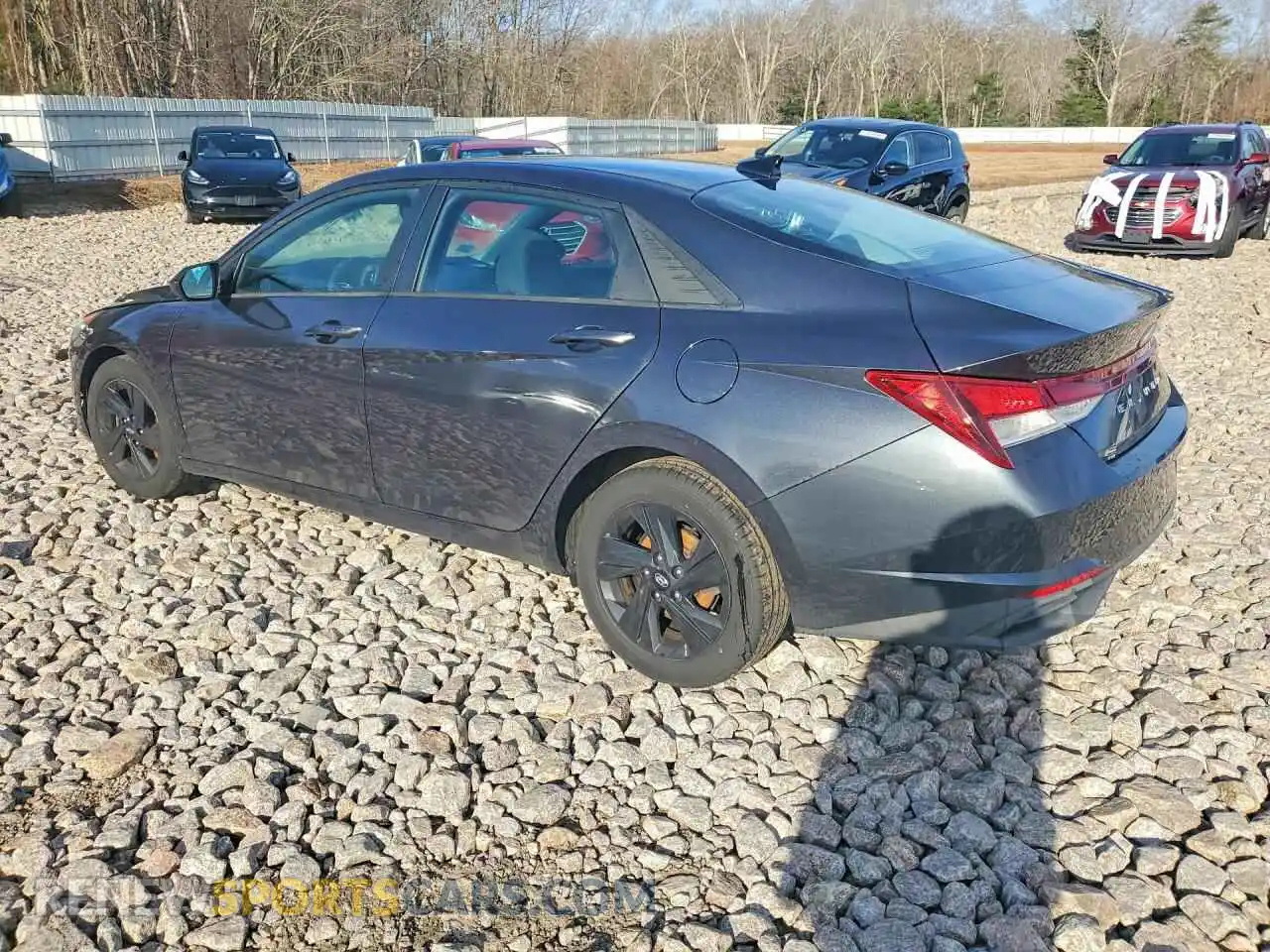 2 Photograph of a damaged car 5NPLM4AGXMH008216 HYUNDAI ELANTRA 2021