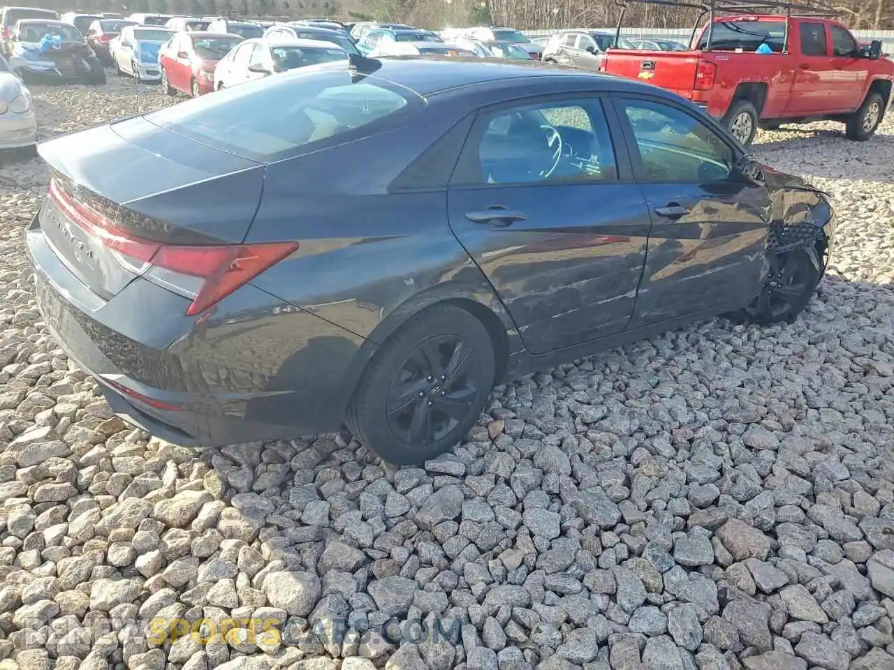 3 Photograph of a damaged car 5NPLM4AGXMH008216 HYUNDAI ELANTRA 2021