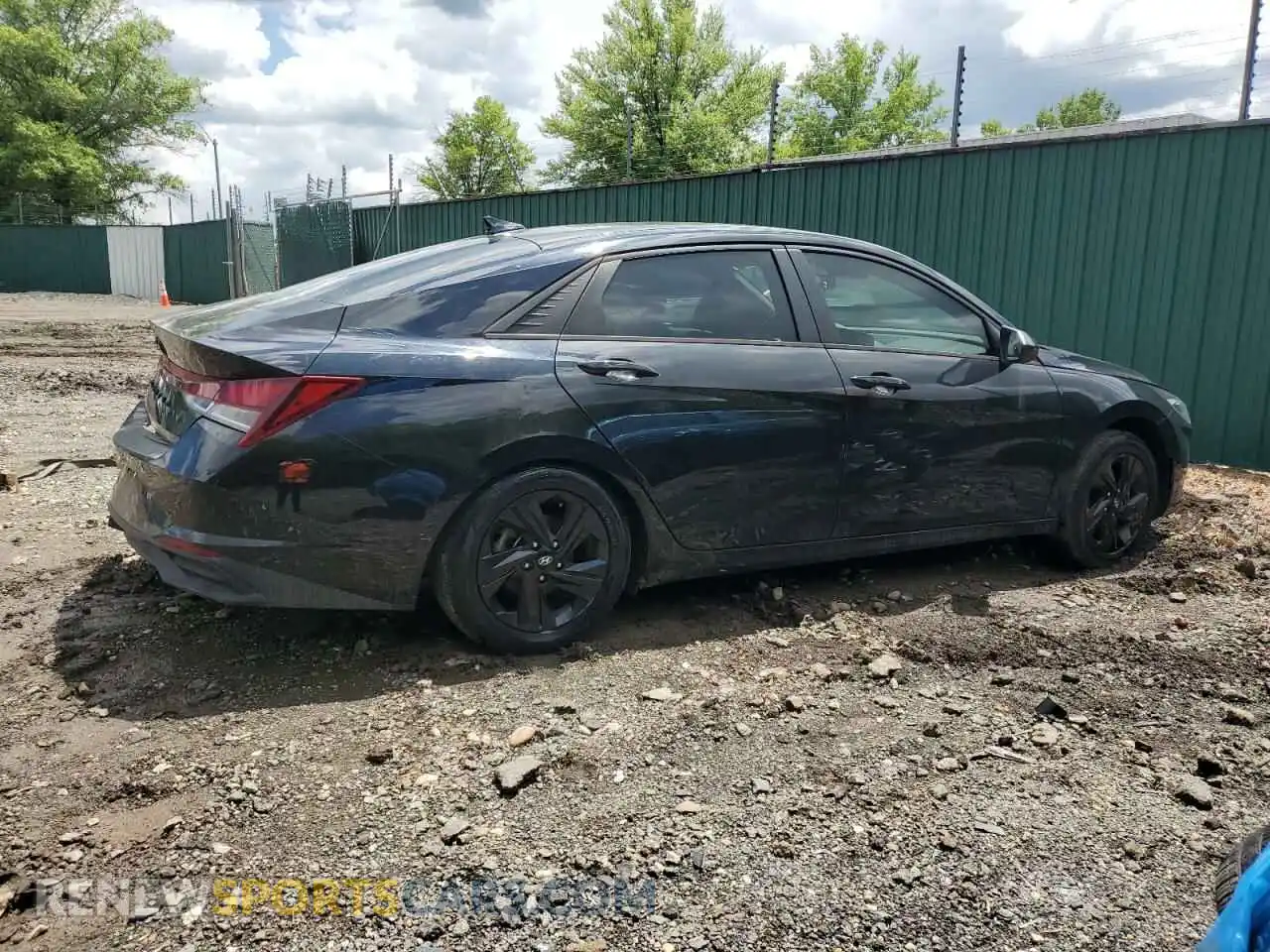 3 Photograph of a damaged car 5NPLM4AGXMH008524 HYUNDAI ELANTRA 2021