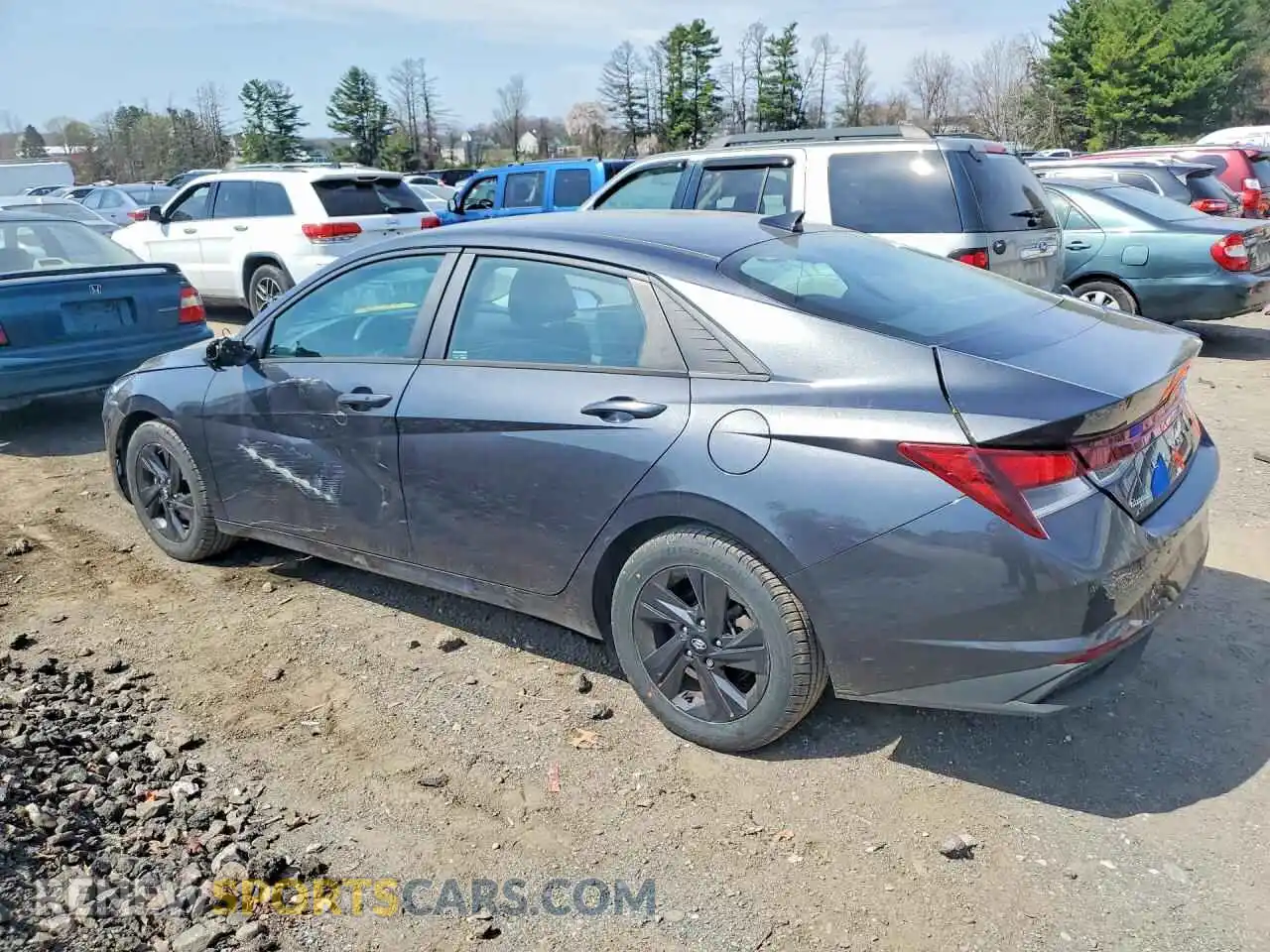 2 Photograph of a damaged car 5NPLM4AGXMH008555 HYUNDAI ELANTRA 2021