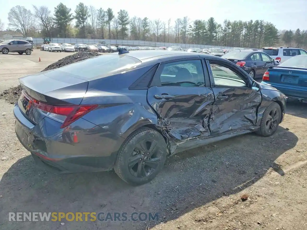 3 Photograph of a damaged car 5NPLM4AGXMH008555 HYUNDAI ELANTRA 2021