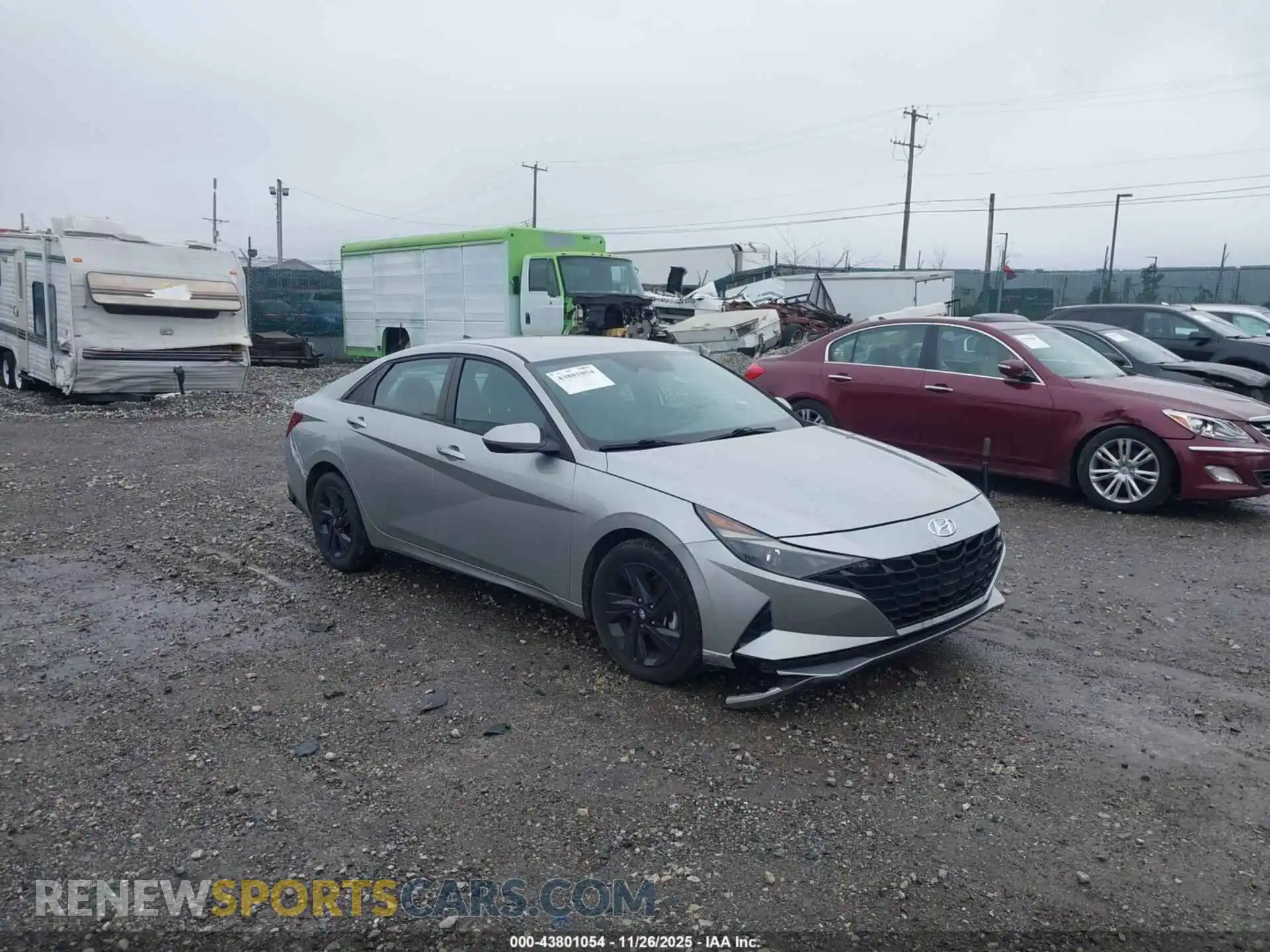 1 Photograph of a damaged car 5NPLM4AGXMH017806 HYUNDAI ELANTRA 2021