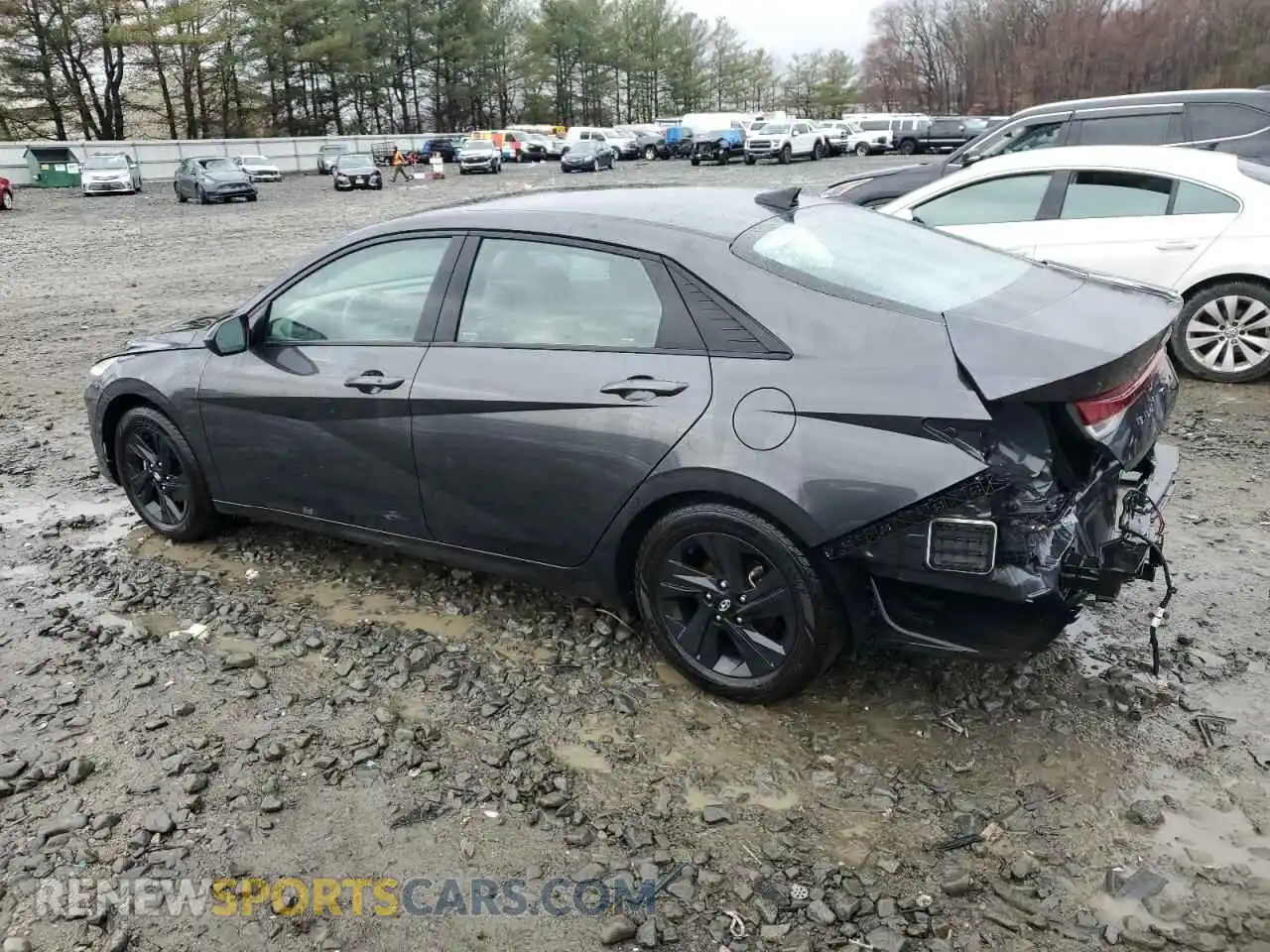 2 Photograph of a damaged car 5NPLM4AGXMH018521 HYUNDAI ELANTRA 2021